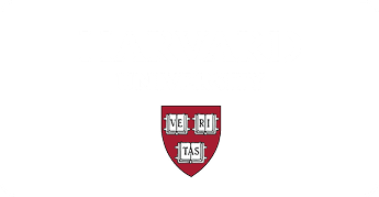 Harvard University logo with Veritas shield.