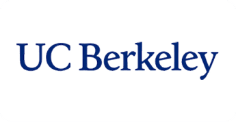 UC Berkeley text on black background.