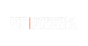 University of Florida logo on black background.